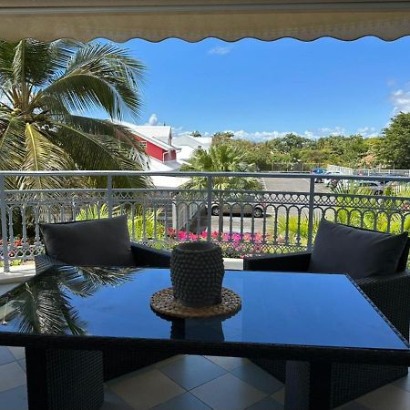 Grand Studio Zen Idealement Situe A Saint-Francois Avec Piscine Et Terrasse Esterno foto